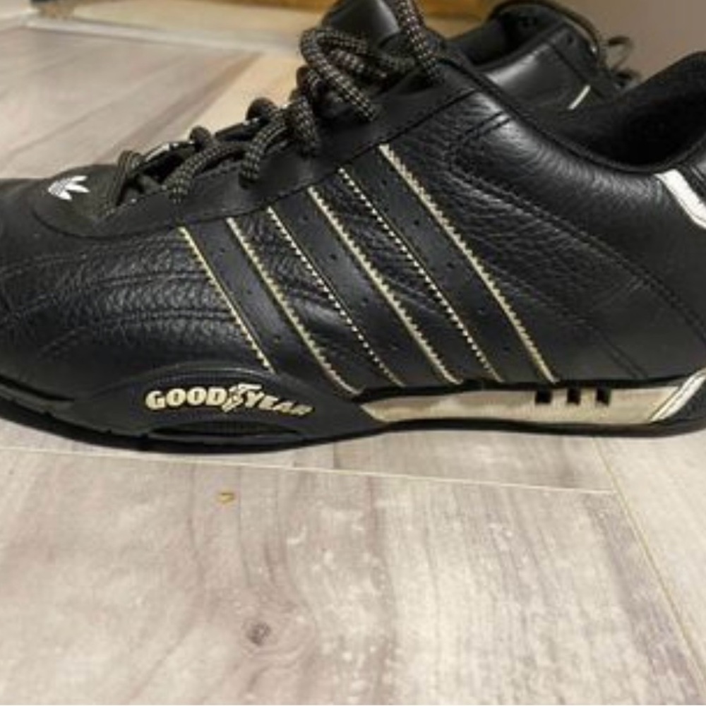 Vintage Adidas Goodyear Racing Shoes